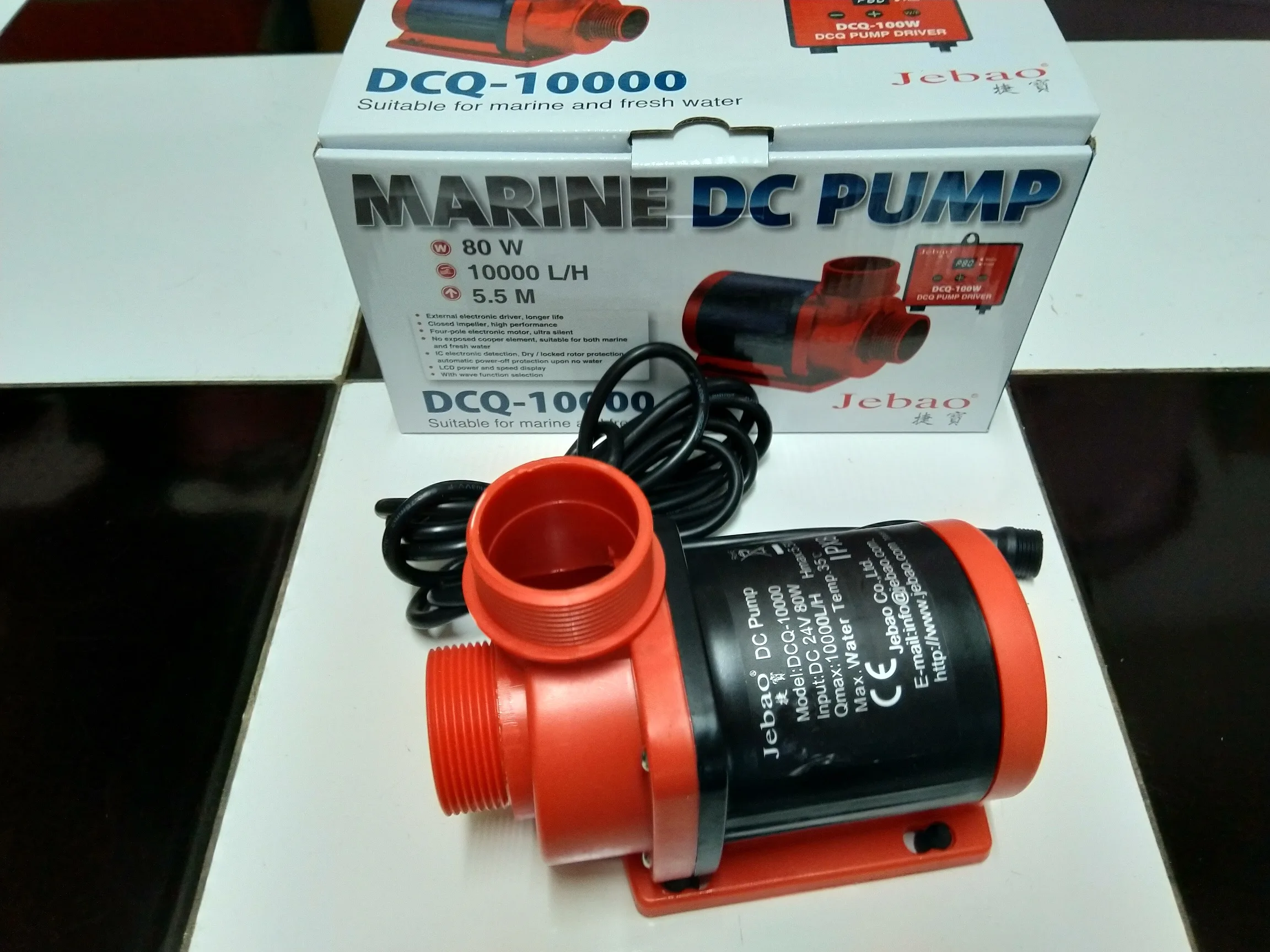 Bơm Jebao DCQ 10000 công suất lớn không gây tiếng ồn - hình 2