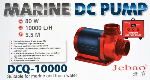 Bơm Jebao DCQ 10000 công suất lớn không gây tiếng ồn - hình 3