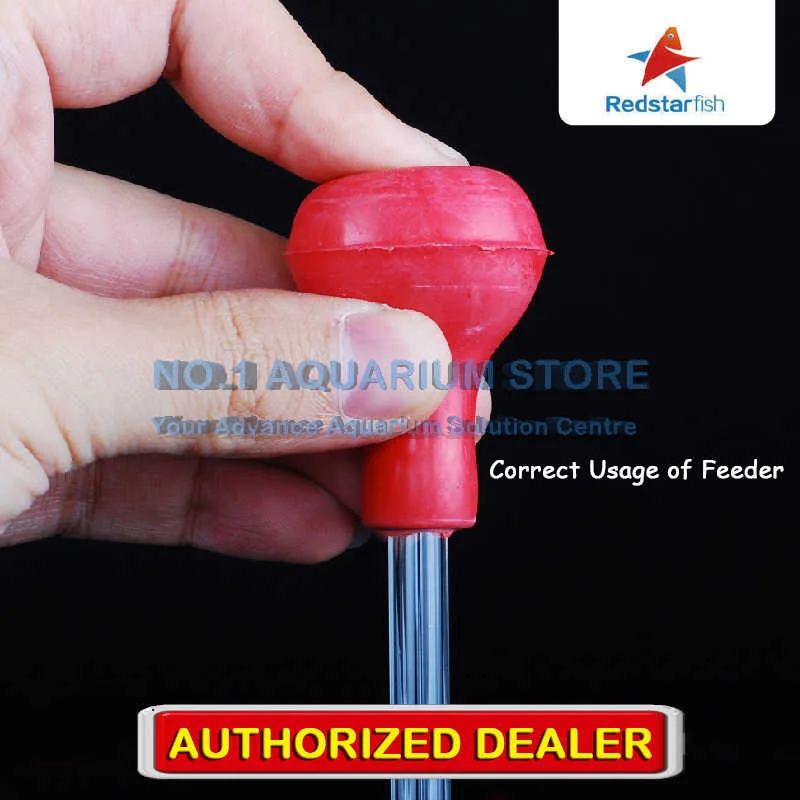 Ống cho san hô ăn Red Starfish 55cm - hình 3