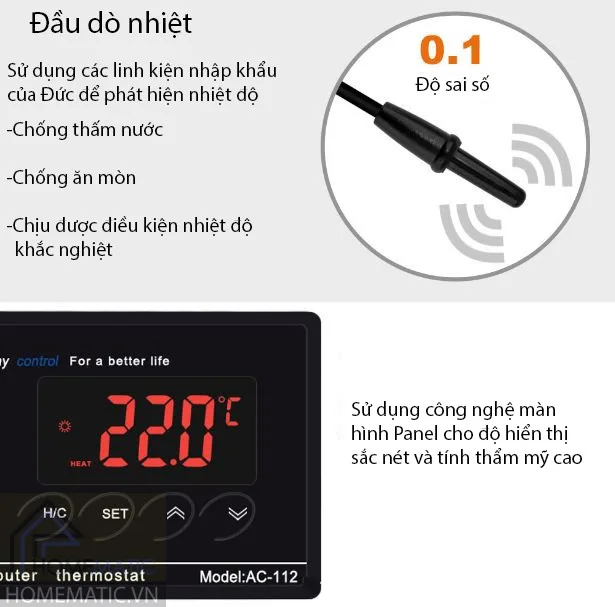 homematic.vn_o-cam-cam-bien-nhiet-chinh-xac-ac1124 Ổ cắm cảm biến nhiệt chuyên dụng cho bể cá biển