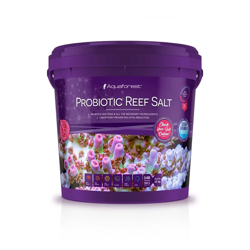 probiotic-reef-salt-22kg Muối Probiotic Reef Salt (22kg) - Muối vi sinh Aquaforest