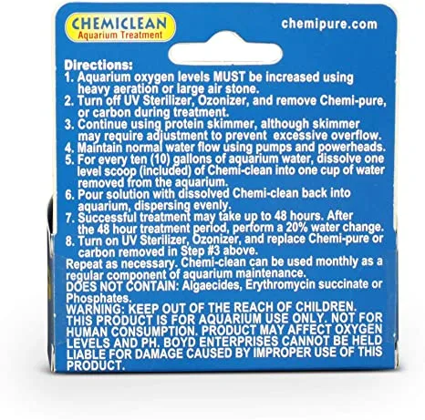81EAj3LTqEL._AC_SX466_ Chemi Clean - Diệt tảo đỏ, Cyano thần thánh cho bể cá biển