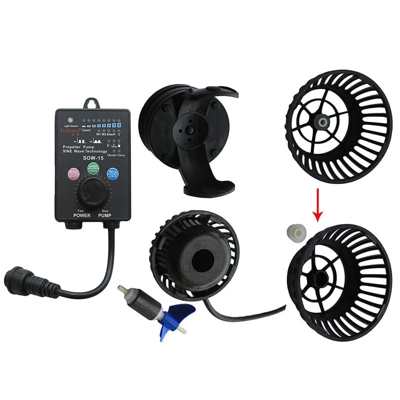 Máy tạo sóng SOW-8 JEBAO - Tạo sóng quốc dân cho bể cá biển - hình 3