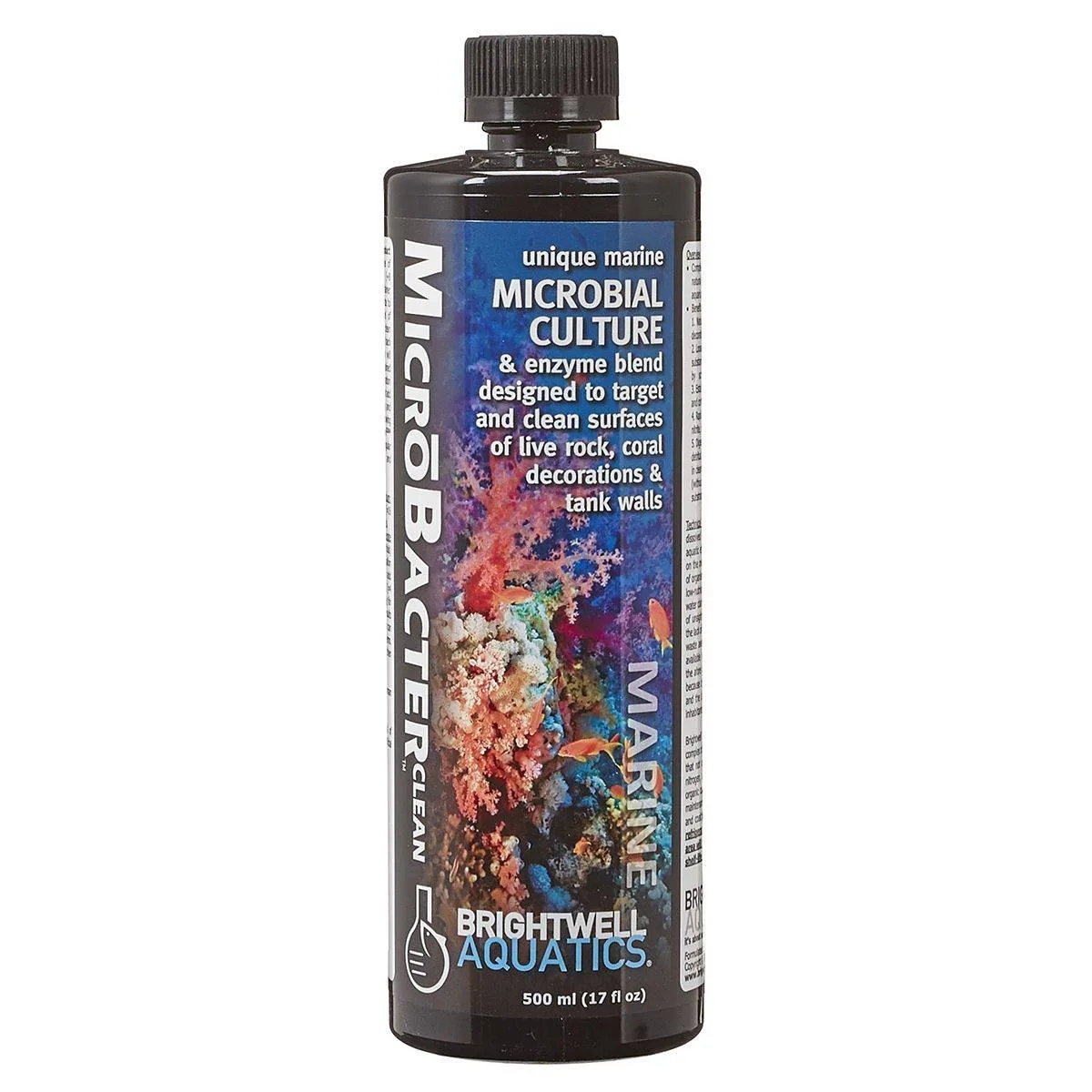 212059-brightwellaquatics-microbialculture-500ml-additive-fr Vi sinh MicroBacter Clean - Vi sinh làm sạch bể cá - hình 3