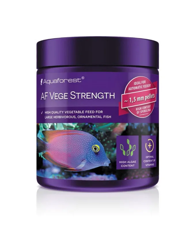 AF Vege Strength 100G - Thức ăn cá giàu dinh dưỡng, chất xơ cao