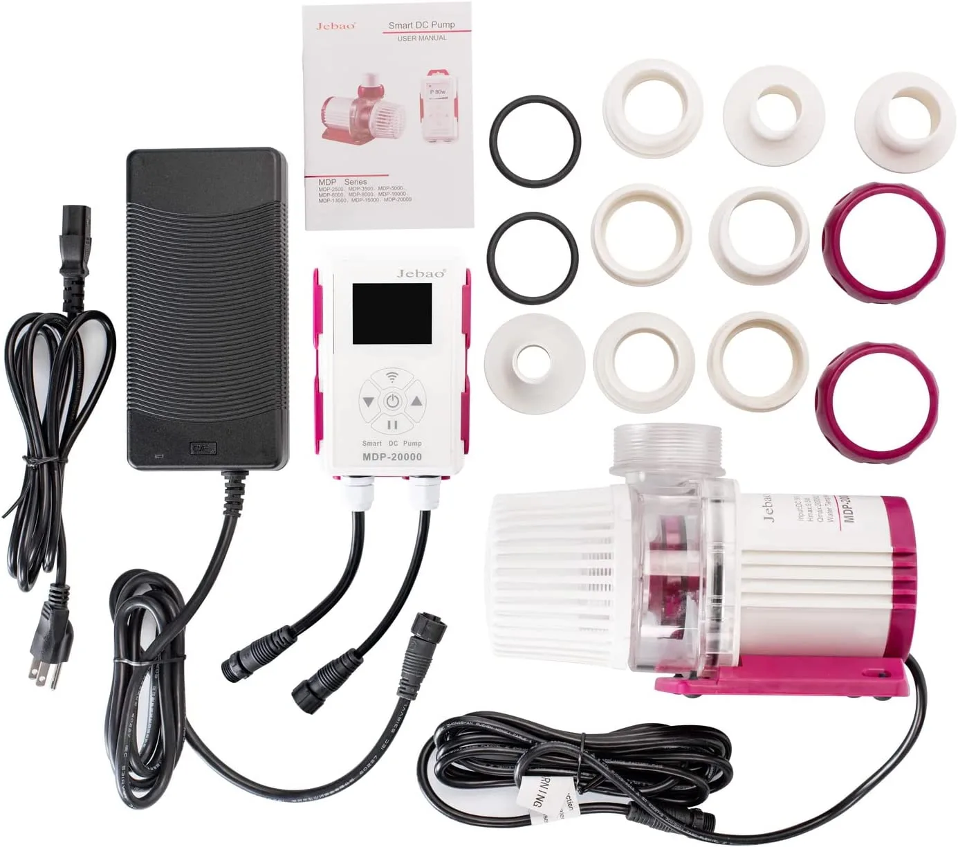 Bơm Jebao MDP 20000 điều khiển wifi siêu mạnh dành cho bể khủng