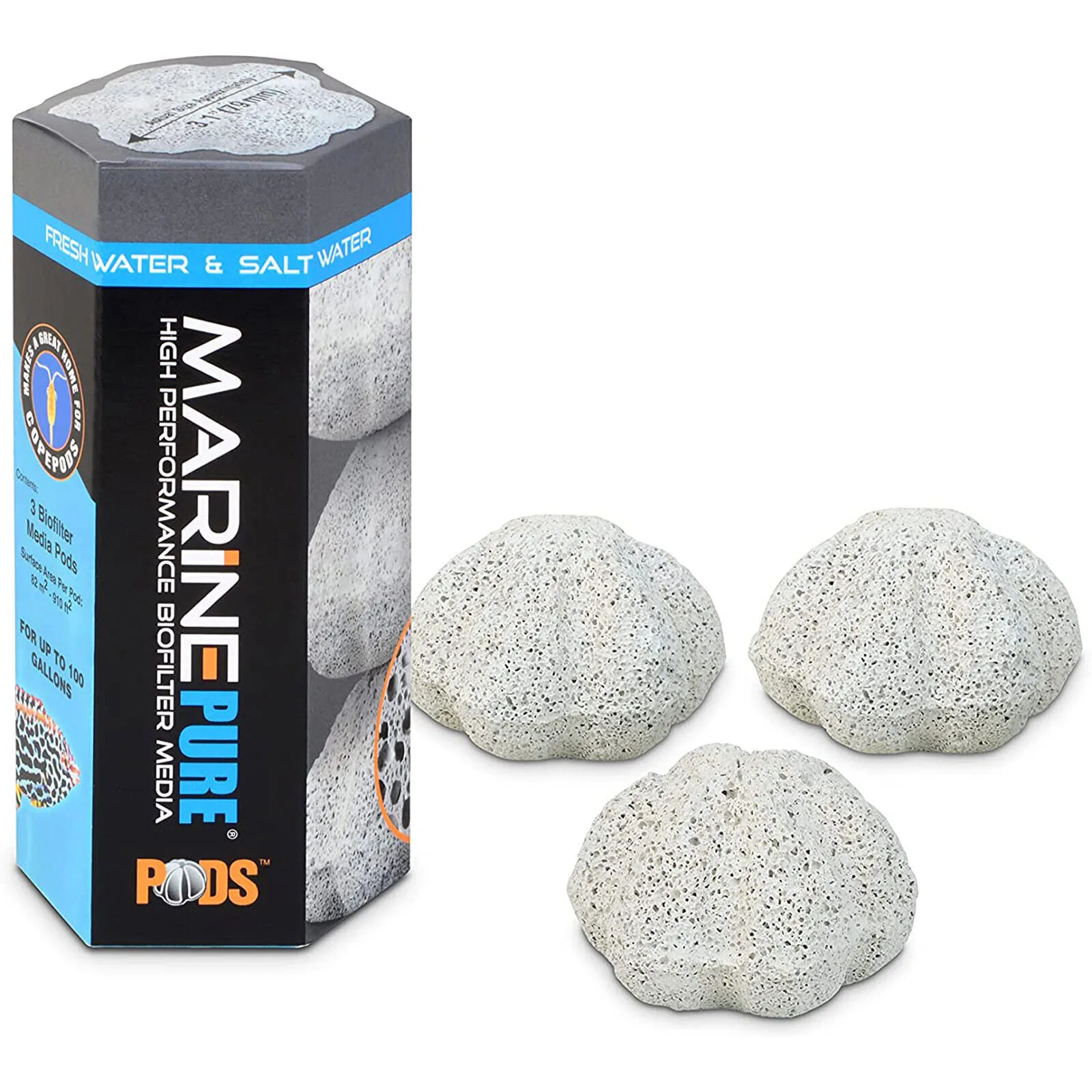 Sứ lọc cao cấp Pods Marine pure dạng viên (3 count) - Cermedia - USA