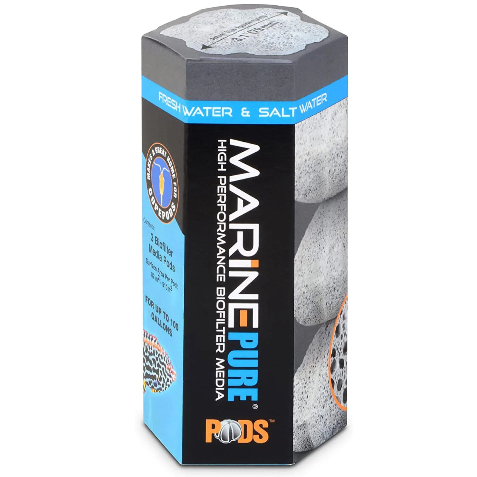 Sứ lọc cao cấp Pods Marine pure dạng viên (3 count) - Cermedia - USA