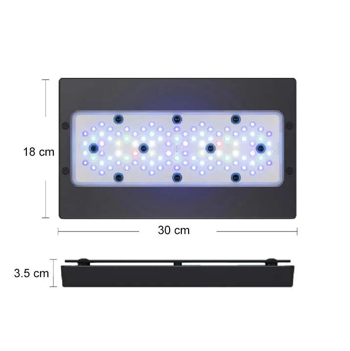 215W-A8-Marine-Saltwater-Seawater-Coral-Reef-Aquarium-Fish-Tank-LED-Light-WiFi-App-Control-Dimmable Đèn A8pro g6 215w wifi bản nâng cấp chính thức - Đèn led xịn sò cho bể san hô