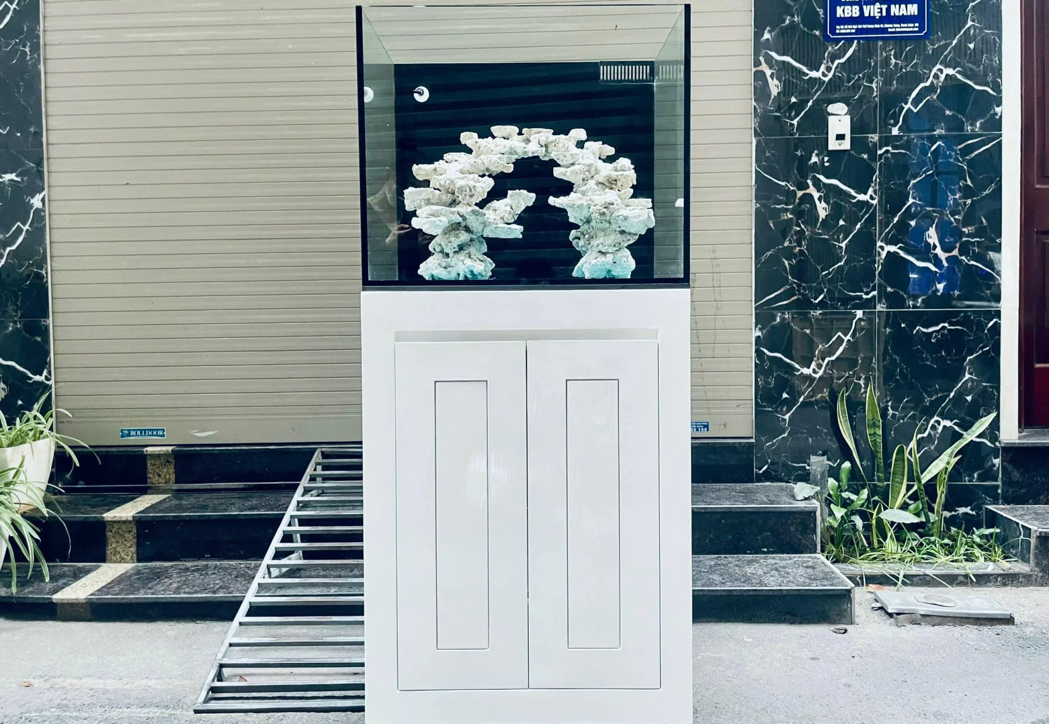 Bể lọc vách cá biển 60x50X50 - hình 5