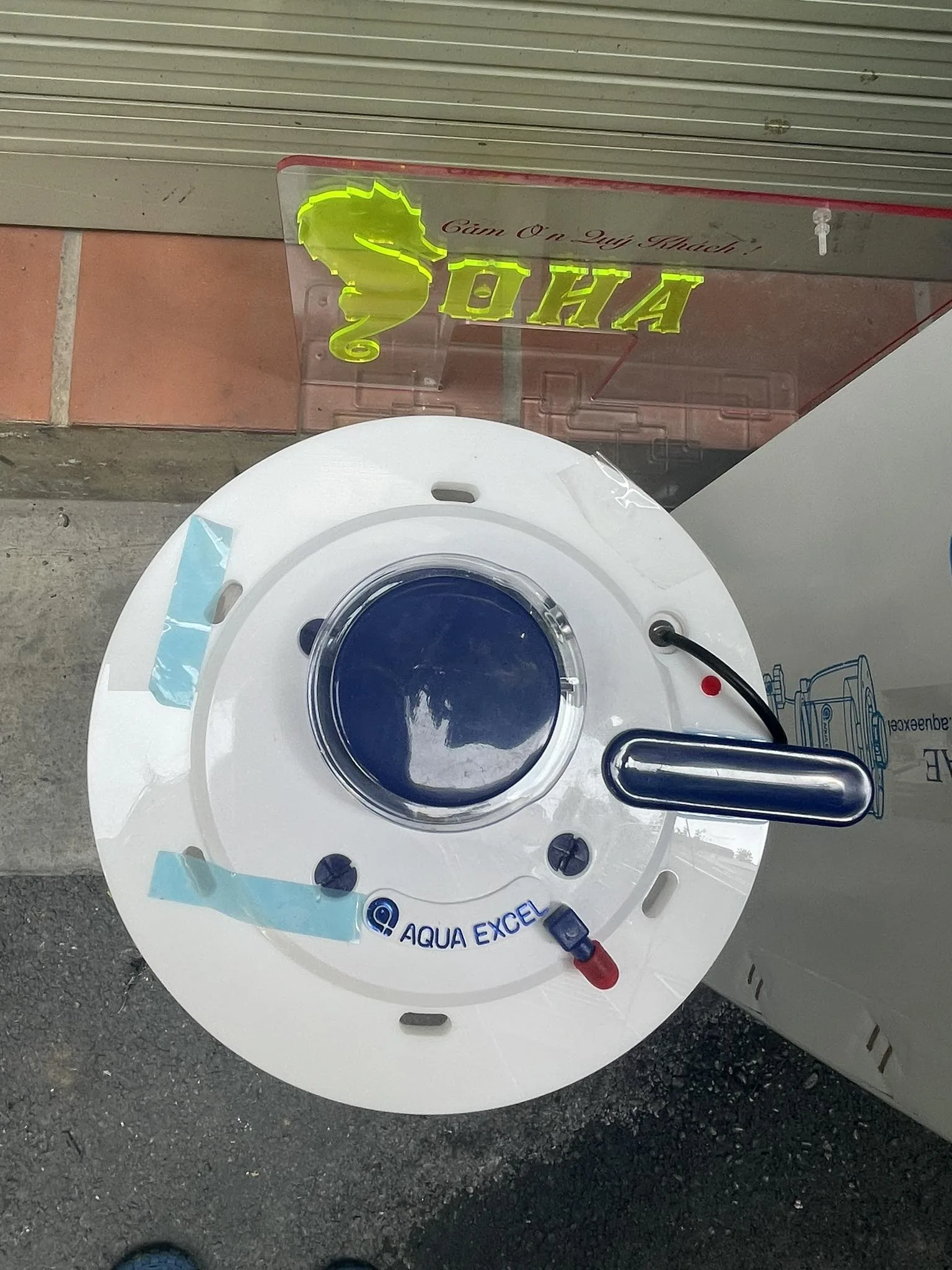 394534481_1420431885206770_555010285425200426_n Skimmer Aqua Excel AE-601 bản mới cảm biến chống tràn mới