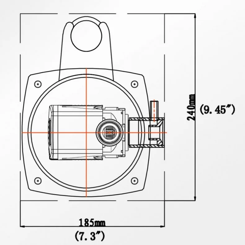 classic_nwb150sss_footprint-790x790 Skimmmer Octopus CLASSIC 150S - hình 3