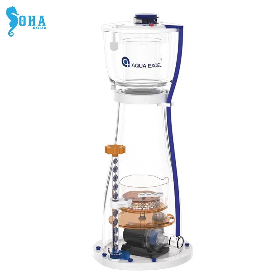 skimmer-ec-25-chong-tran Skimmer Aqua Excel EC-25 bản có cảm biến chống tràn mới