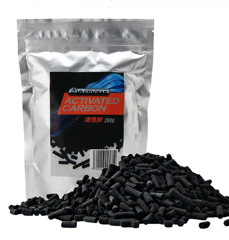 Vastocean_Carbon_200gram Than hoạt tính Vastocean Carbon 200g khử độc làm trong nước bể cá