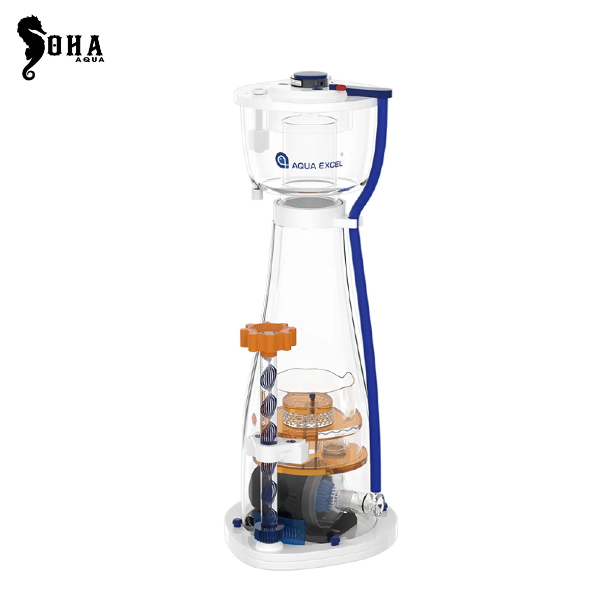 Skimmer Aqua Excel EC-15 bơm DC - có chống tràn mới