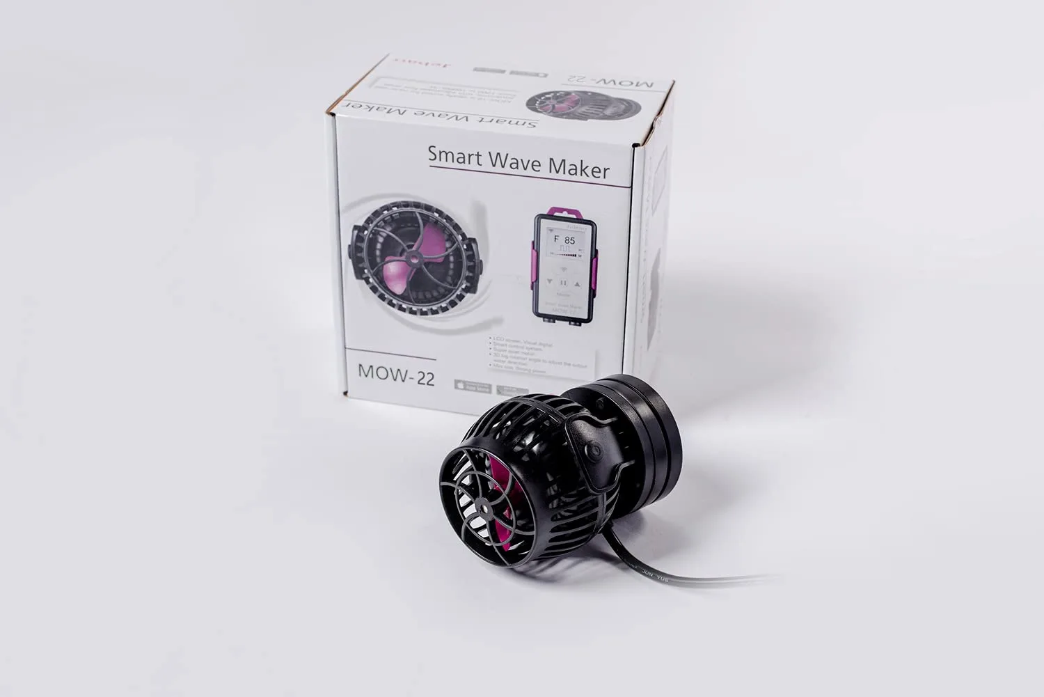 Version 1.0.0 Tạo sóng Jebao MOW 22 thông minh wifi, màn hình LCD