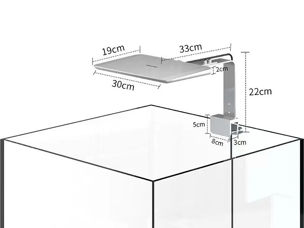 chan-den Đèn LED Keloray iSEA100 vỏ nhôm tuyệt đẹp cho bể san hô - hình 2