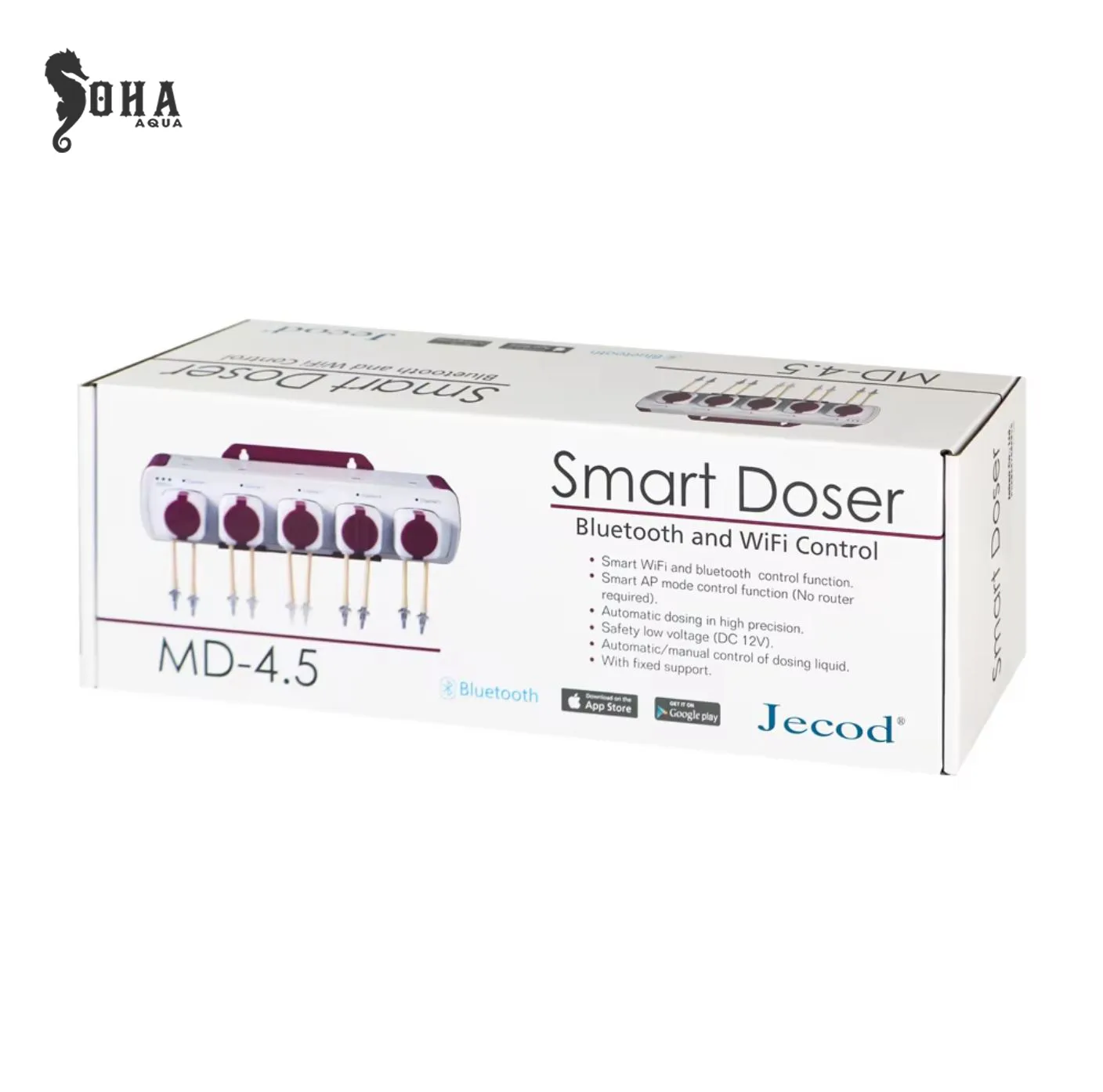 Jebao doser MD 4.5 – Máy châm vi lượng 5 đầu thế hệ mới 2025 - hình 2