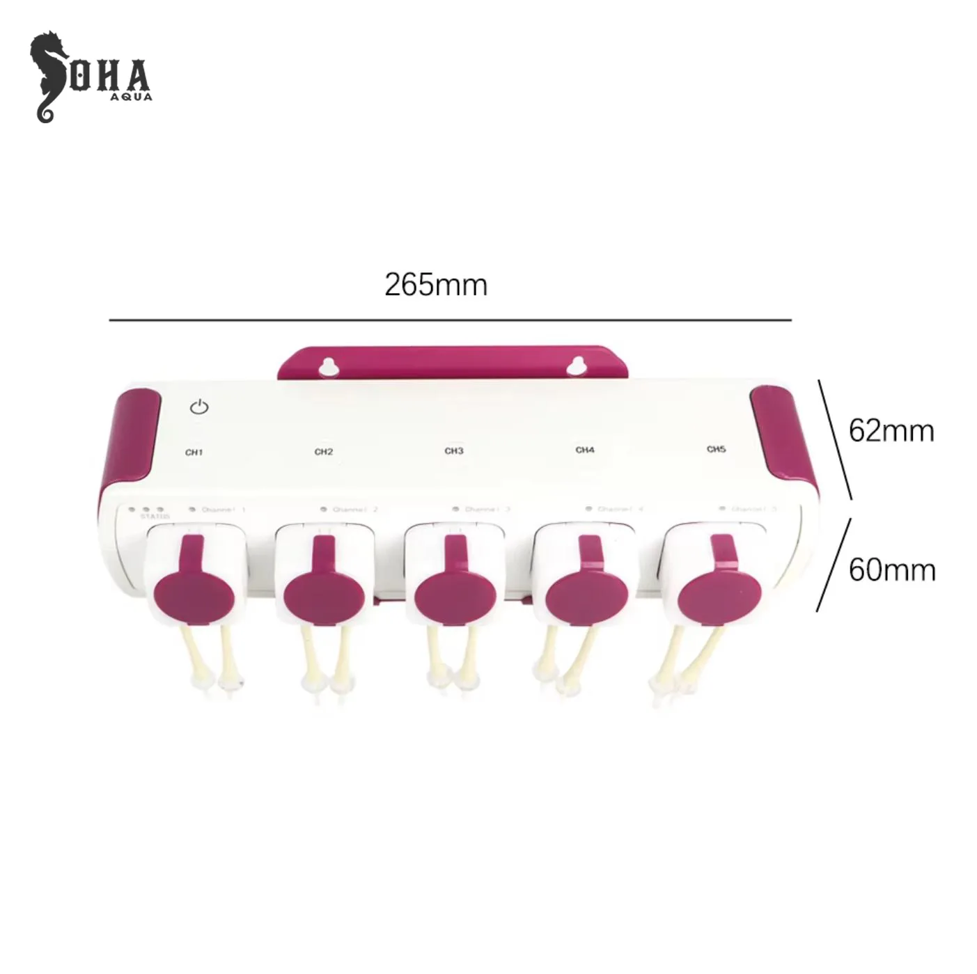 Jebao doser MD 4.5 – Máy châm vi lượng 5 đầu thế hệ mới 2025 - hình 3
