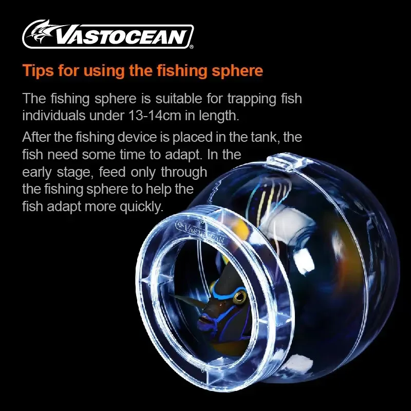 Bẫy Bắt Cá Biển Vastocean Fish Catching Ball Nam Châm Tự Nổi - hình 4