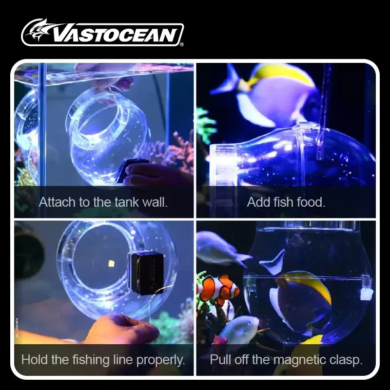 Bẫy Bắt Cá Biển Vastocean Fish Catching Ball Nam Châm Tự Nổi - hình 2